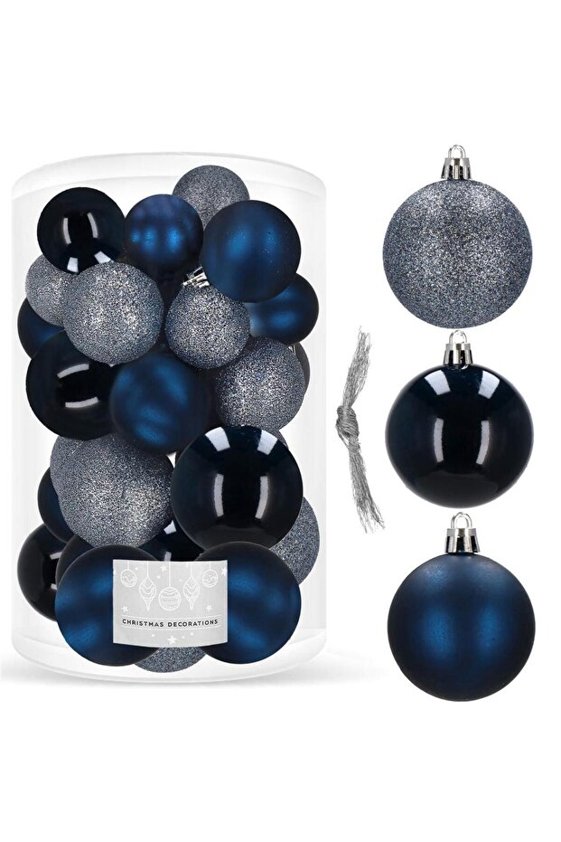 Коледна украса - Морскосиньо - 8