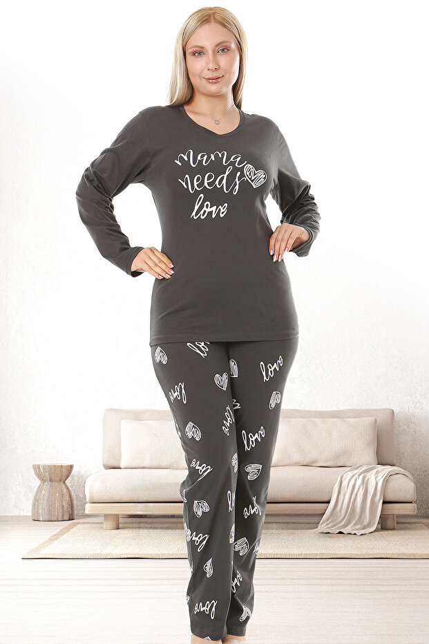 Cotton Long Sleeve Women's Pajama Set