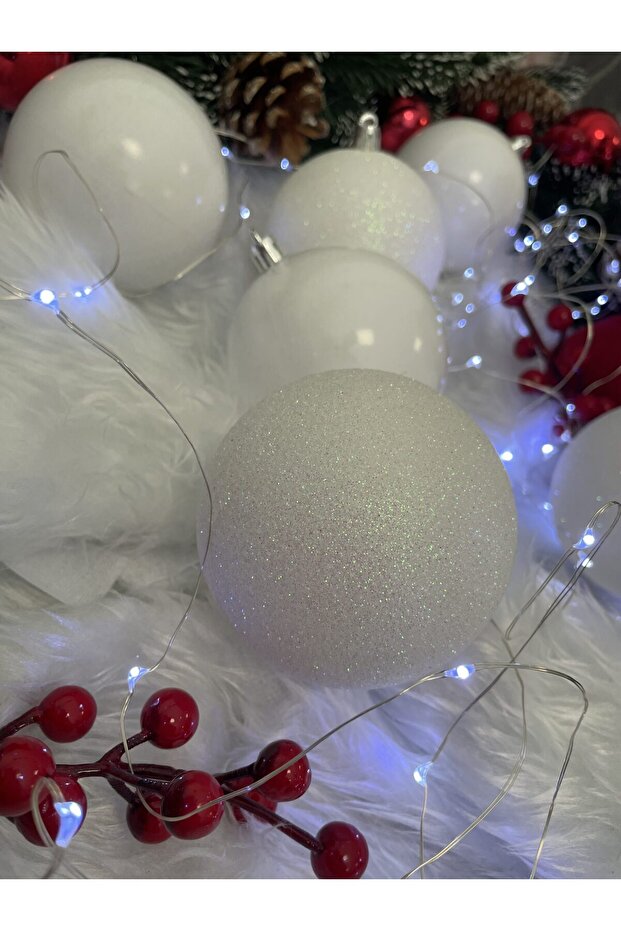 Коледна украса - Бяло - 11