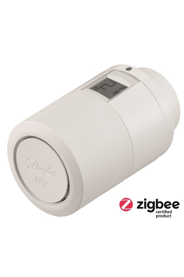 Termostat inteligent Danfoss Ally cu adaptoare (Zigbee)