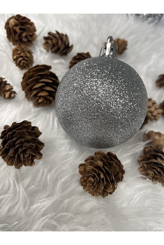 Коледна украса - Сребристо - 17