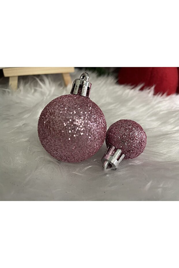 Коледна украса - Розово - 17