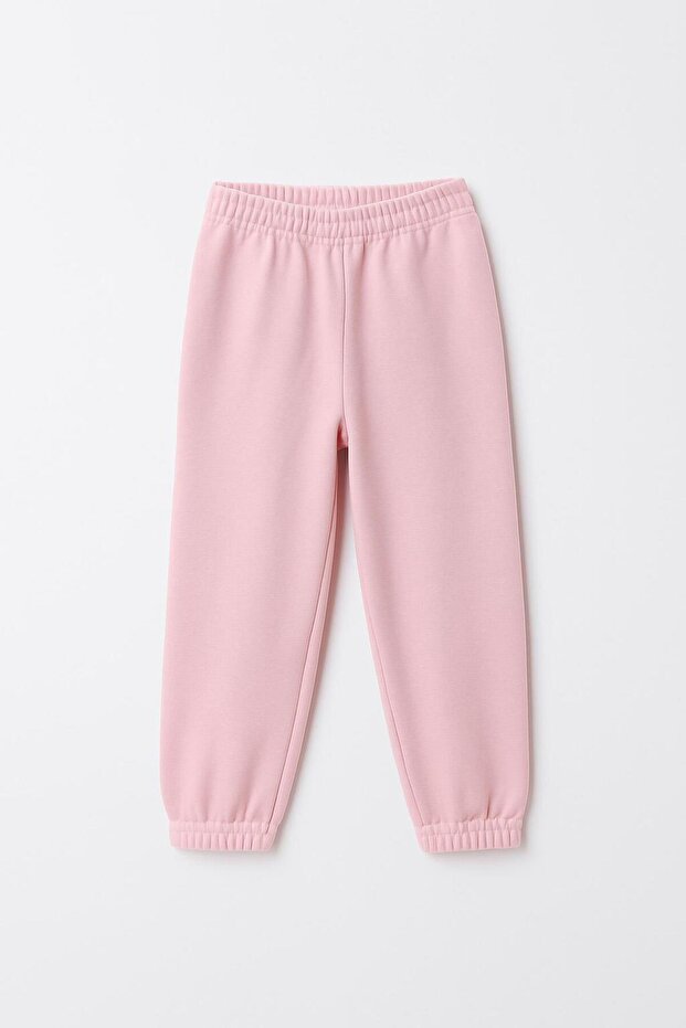Unisex Çocuk Pamuklu Yumuşak Dokulu Jogger Pijama Altı - 2