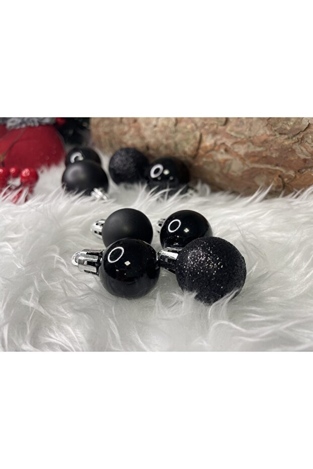 Коледна украса - Черно - 16