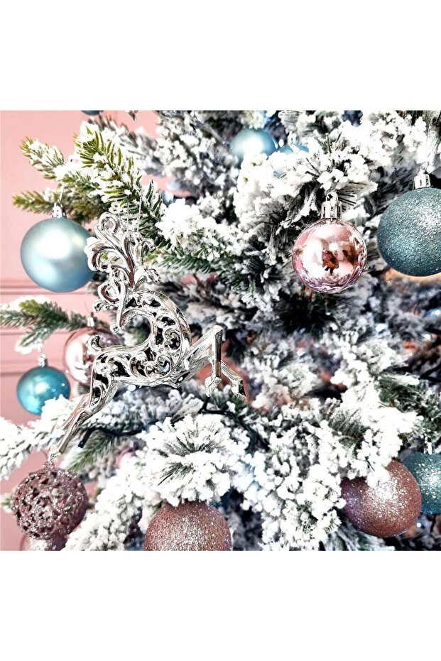 Коледна украса - Розово - 10