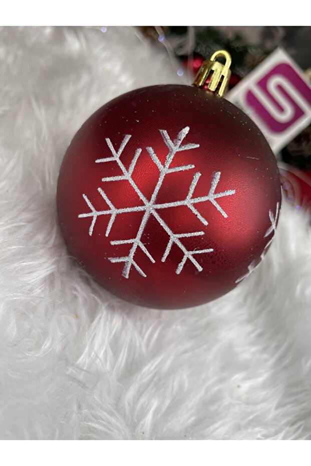 Коледна украса - Червено - 11