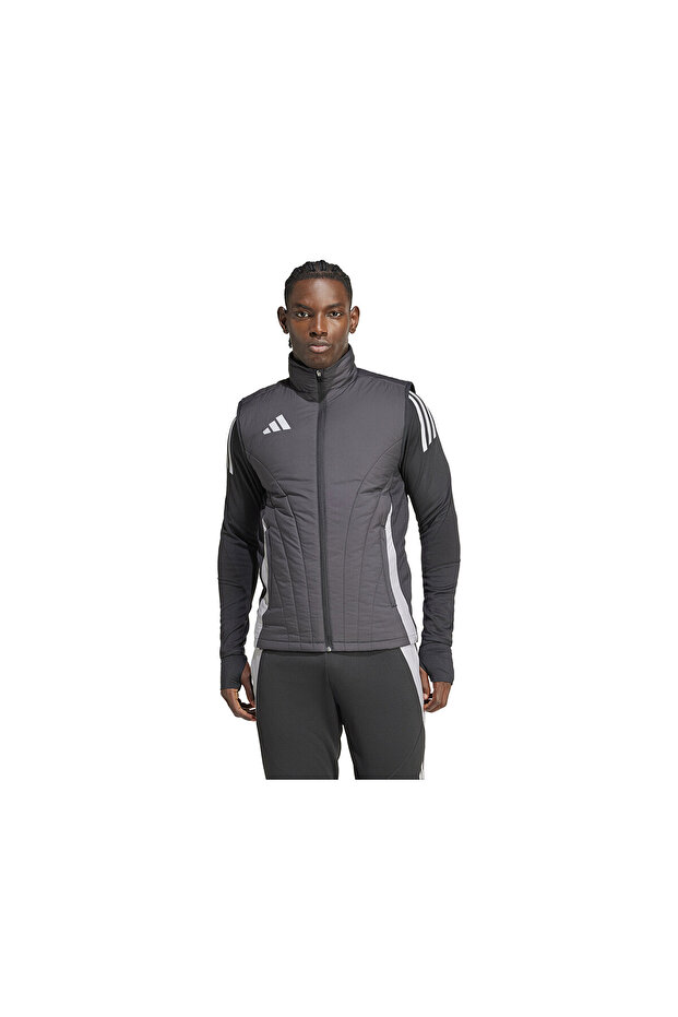 Tiro24C Winvest Men's Football Vest Im9968 Black