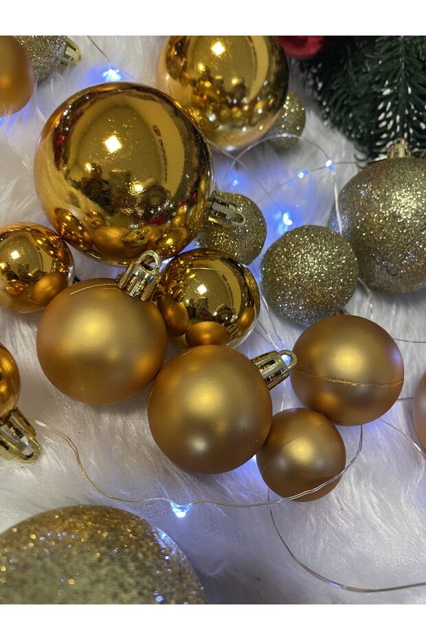 Коледна украса - Златисто - 13