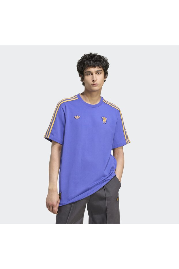 Manchester United Terrace Icons Men's Blue T-Shirt - Jn2823