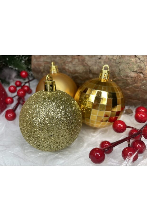 Коледна украса - Златисто - 14