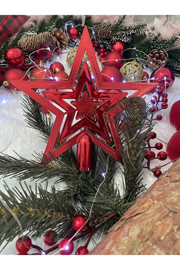 Коледна украса - Червено - 15