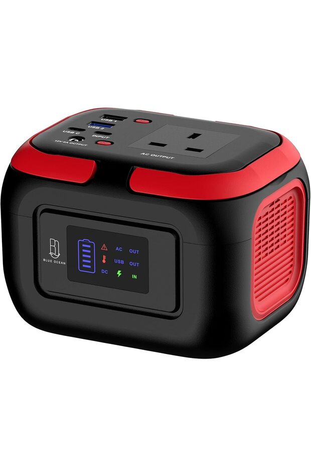 97Wh Portable Power Station, 26400mAh Battery Pack, 120W AC Outlet
