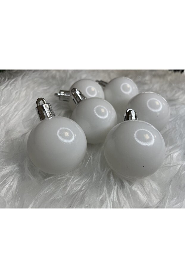 Коледна украса - Бяло - 20