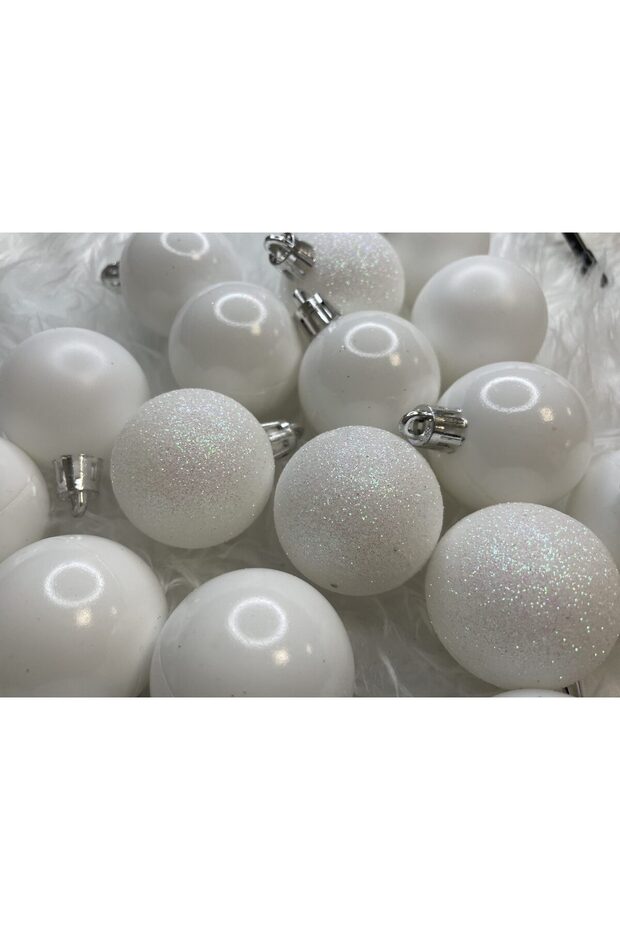 Коледна украса - Бяло - 13