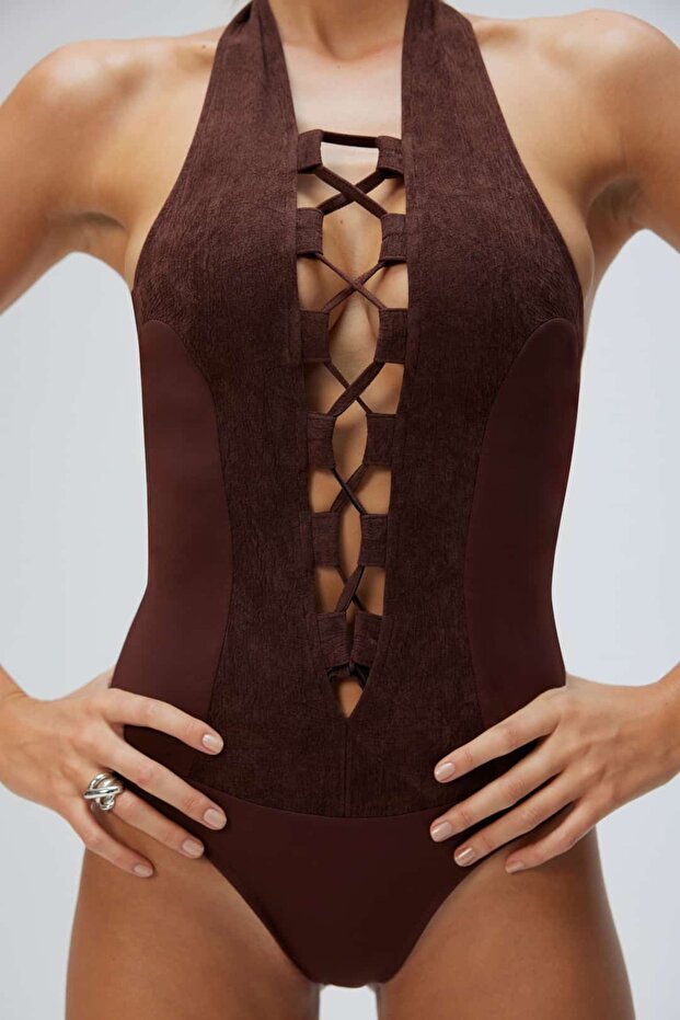 Liora Bodysuit - Kahverengi - 3