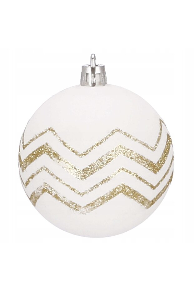 Коледна украса - Бяло - 8