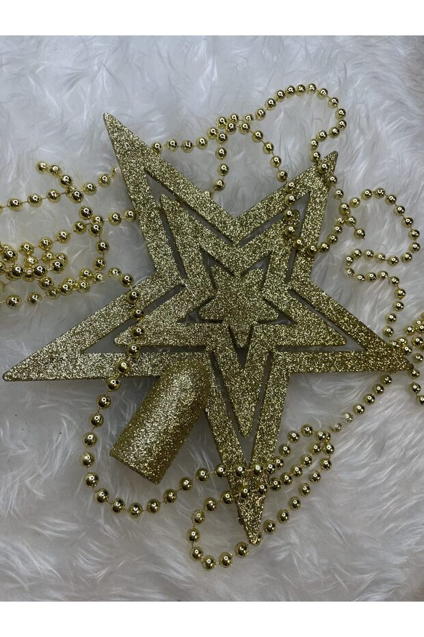 Коледна украса - Златисто - 16