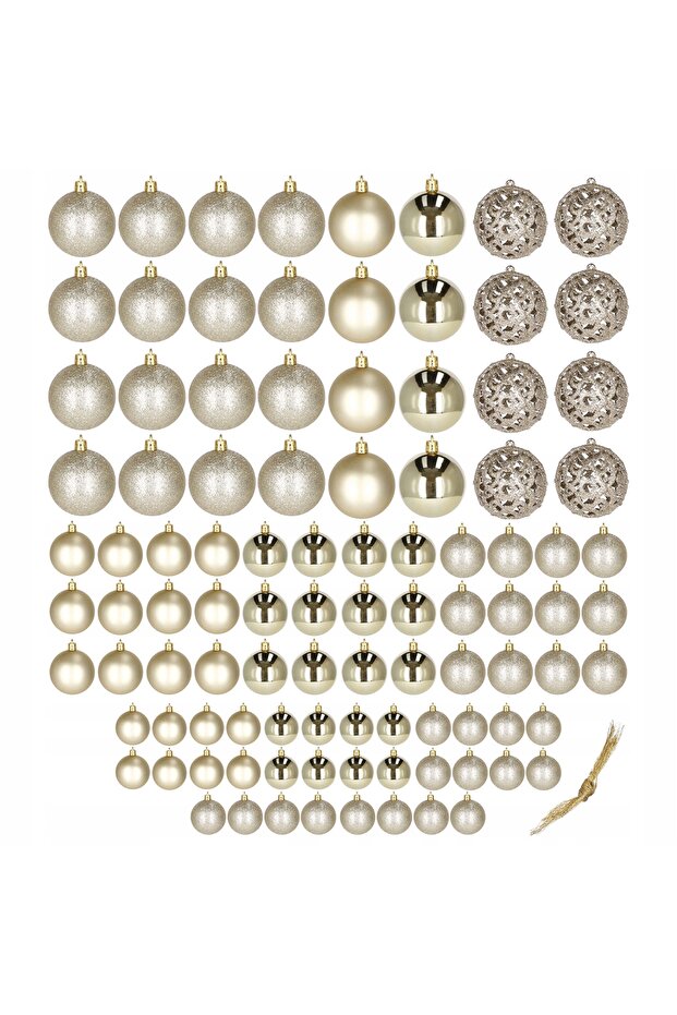 Коледна украса - Златисто - 8