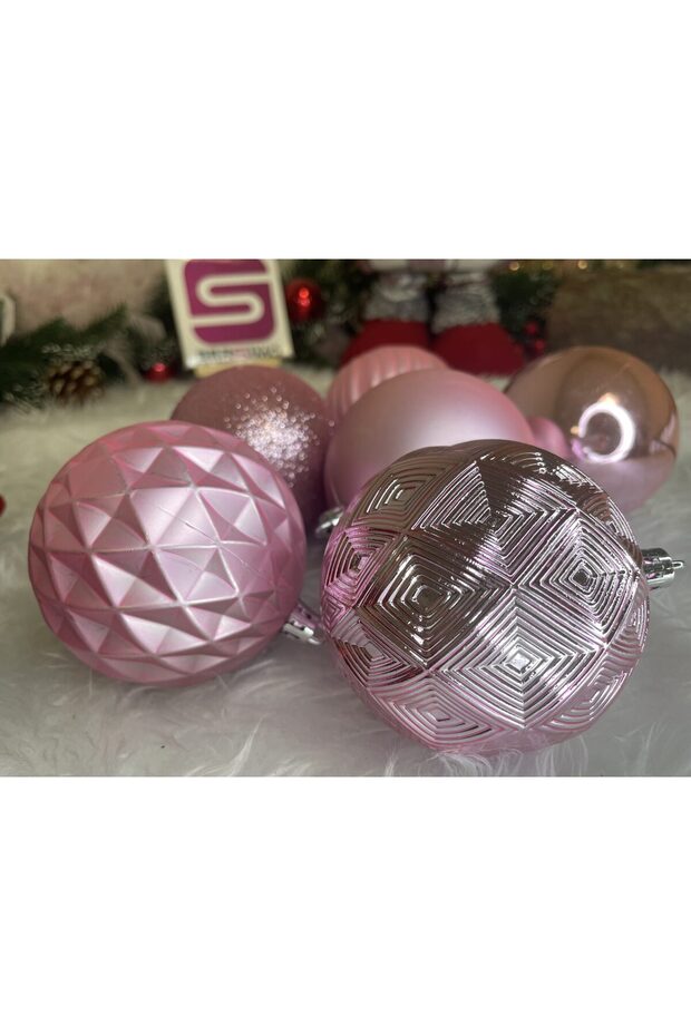 Коледна украса - Розово - 19