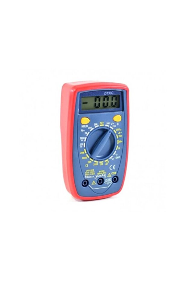 Digital Multimeter DT 33C, - 2