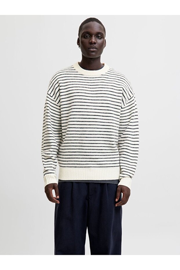 Strickpullover Gestreift Strickpullover - 1