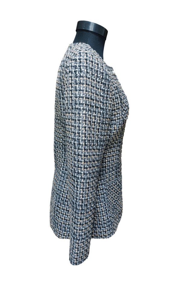 Simli Tüvit Blazer Ceket - 3