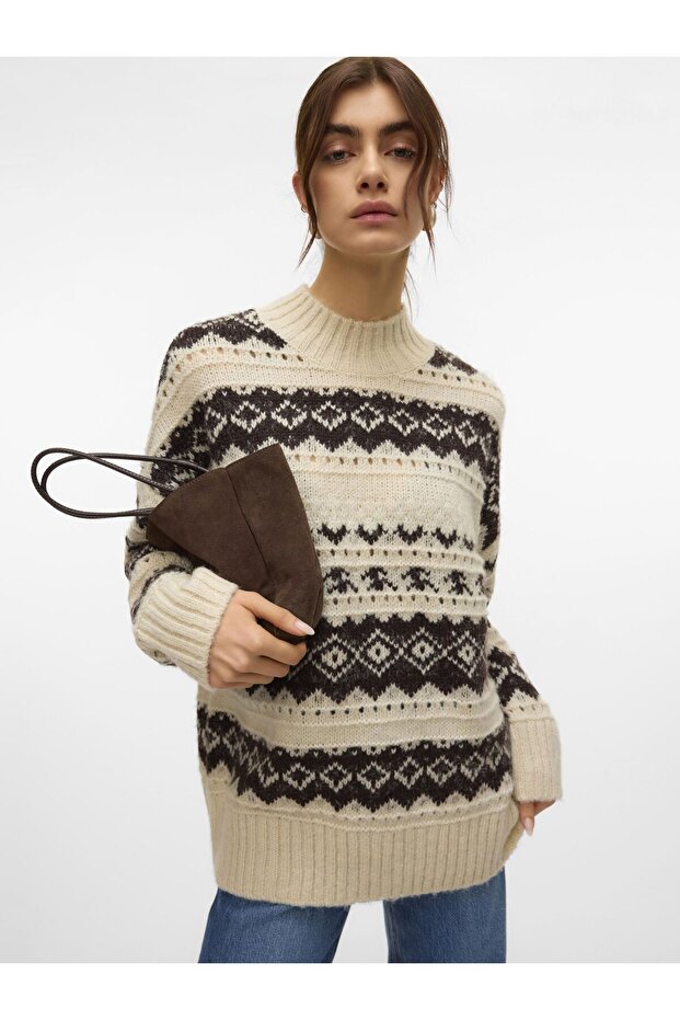 Strickpullover VMAMPLE Strickpullover - 5