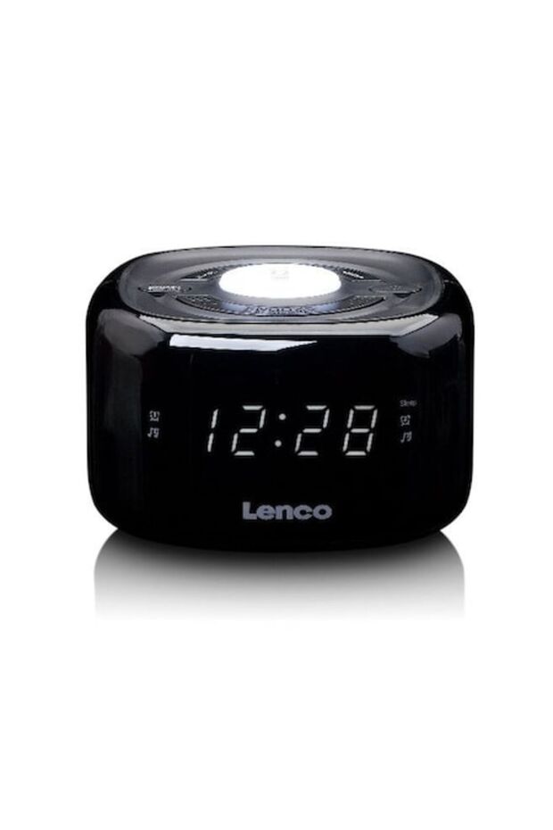 CR-12BK FM Radio Clock with LED Display - 1