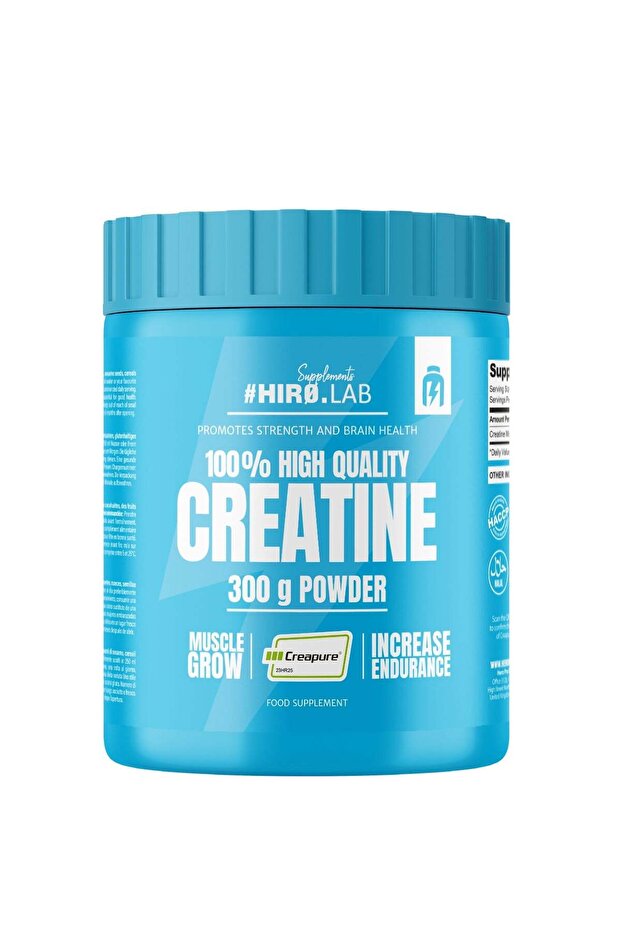 - 100% Creatine Creapure 300g