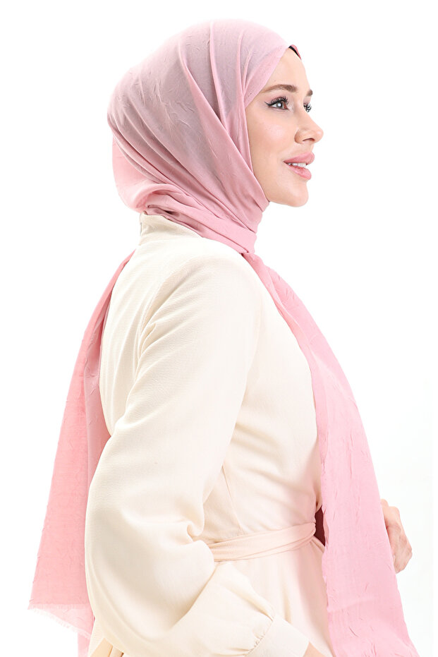 Bambus Šal 70281-41 Sveta prašnjava ruža - 2