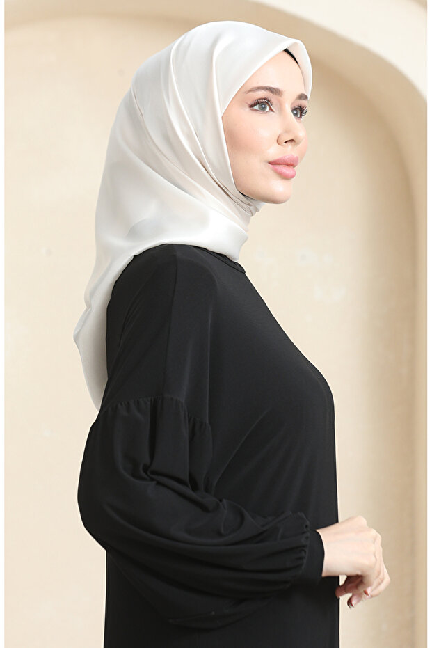 Eșarfă de cristal simplă 70252-33 Bone - 2