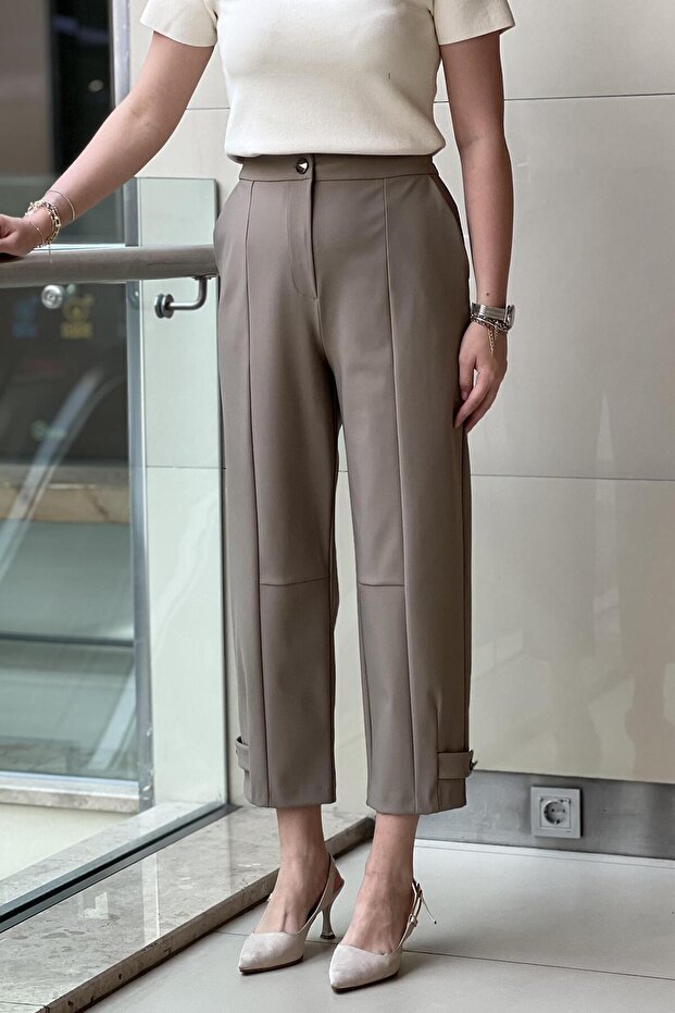 Sentez Nirvana Paçası Apoletli Pantolon - 4