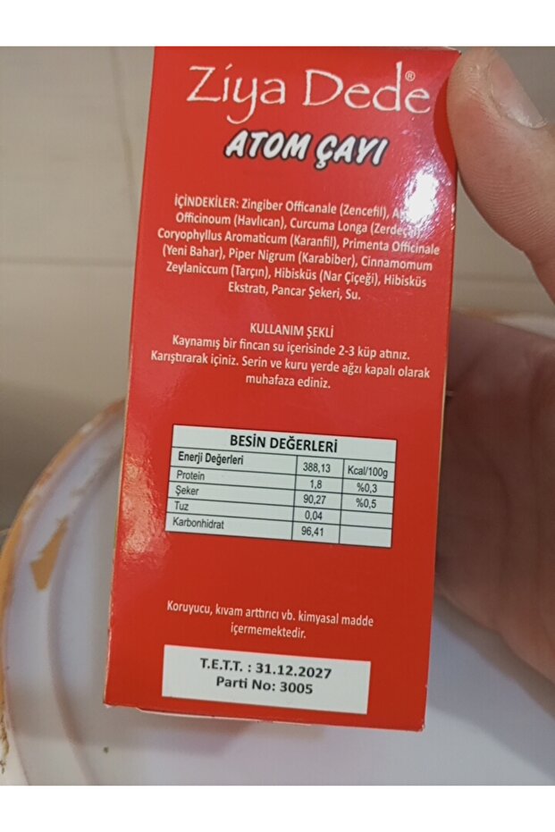 ATOM CAYI KUTU (150GR) - 3