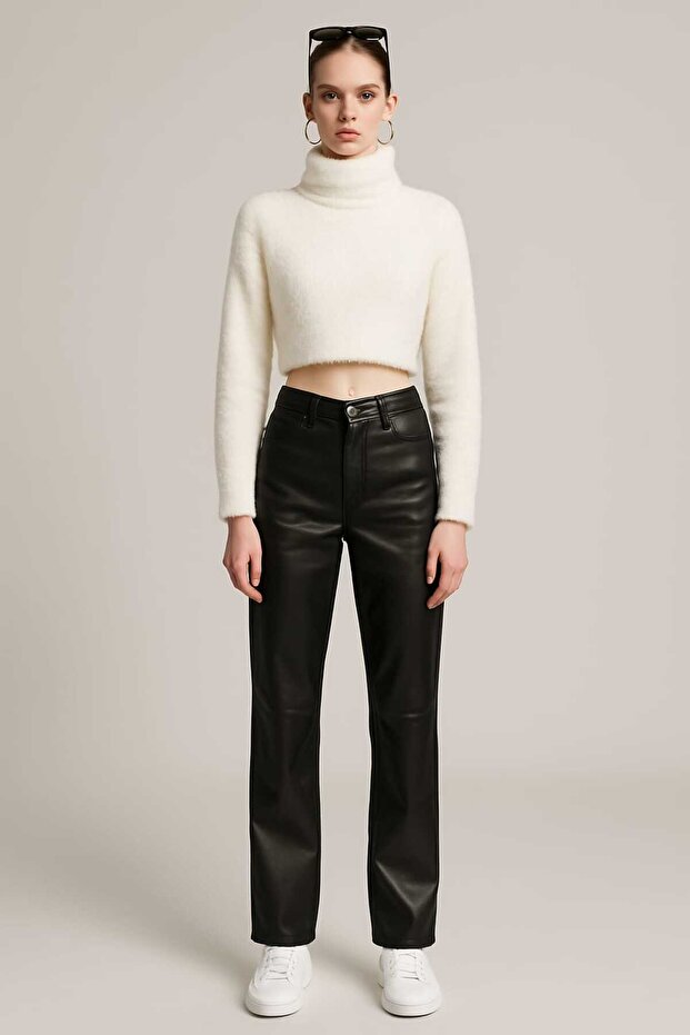 Deri pantolon - 3