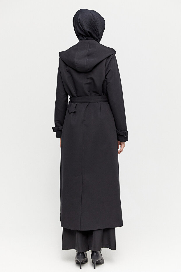 Çıkarılabilir Kapüşonlu Kruvaze Kap - 6