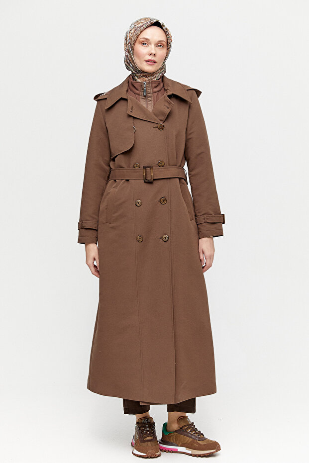 Çıkarılabilir Kapüşonlu Kruvaze Kap - 2