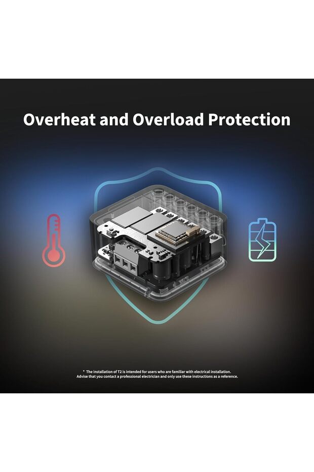 Dual Relay Module T2 with Matter, Requires Zigbee 3.0 Hub, Dry Contact Mode for Garage D - 5