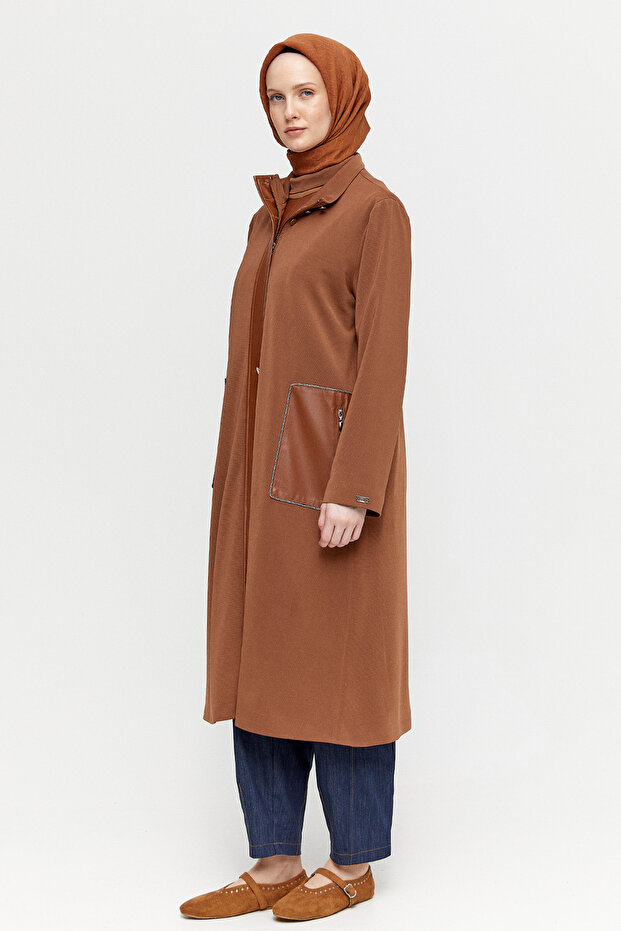 Fermuarlı Taş İşlemeli Kap - 2