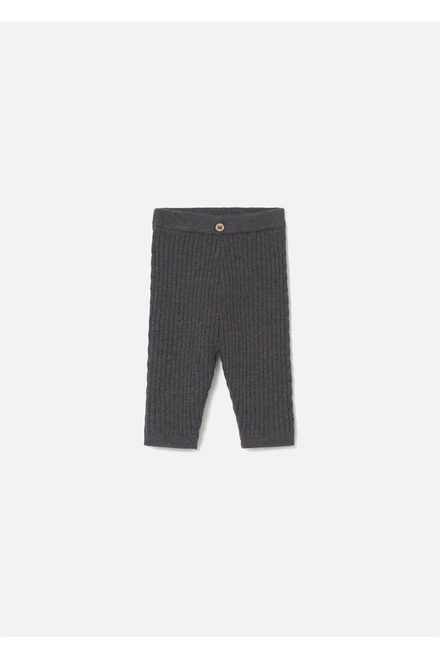 Baby Girl Knitwear Tights Anthracite 9926