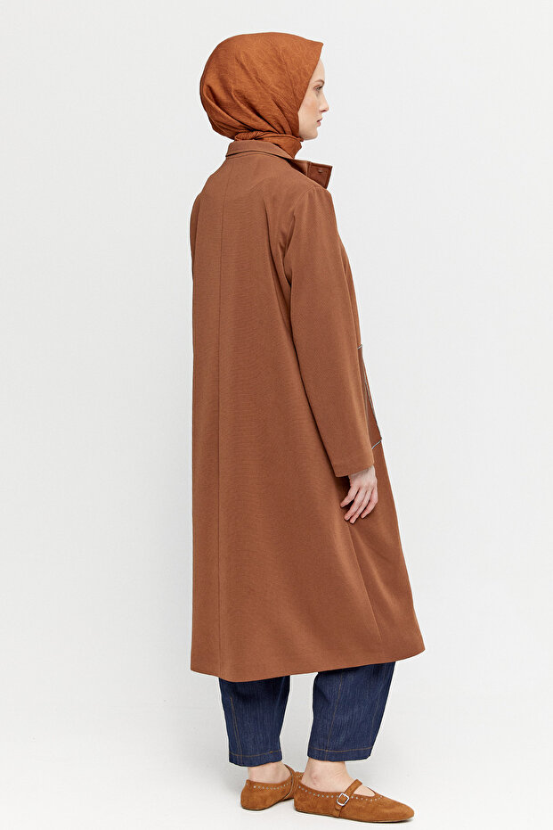 Fermuarlı Taş İşlemeli Kap - 6