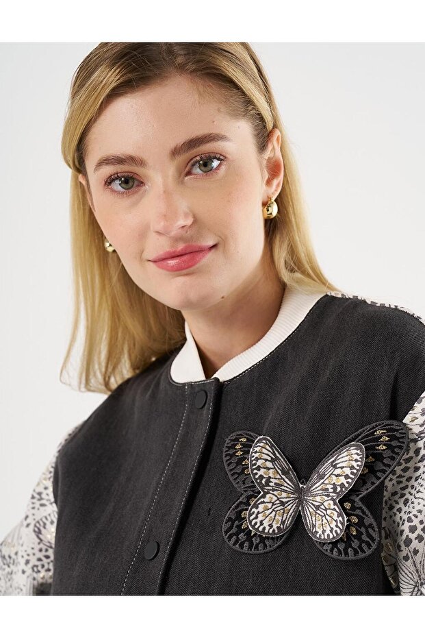 JACQUARD BOMBER JACKET 13066 - 6