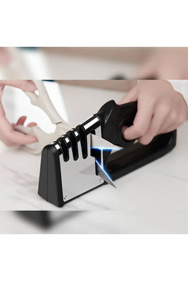 Knife and Scissors Sharpener, 4 in 1 - 3