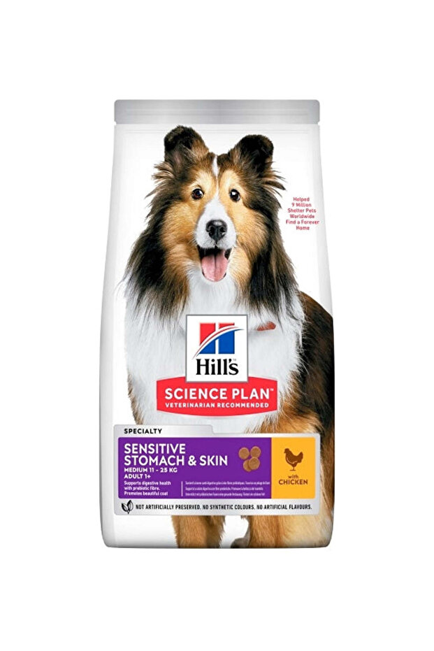Plan Sensitive Stomach & Skin Medium Adult Dry Dog Food
