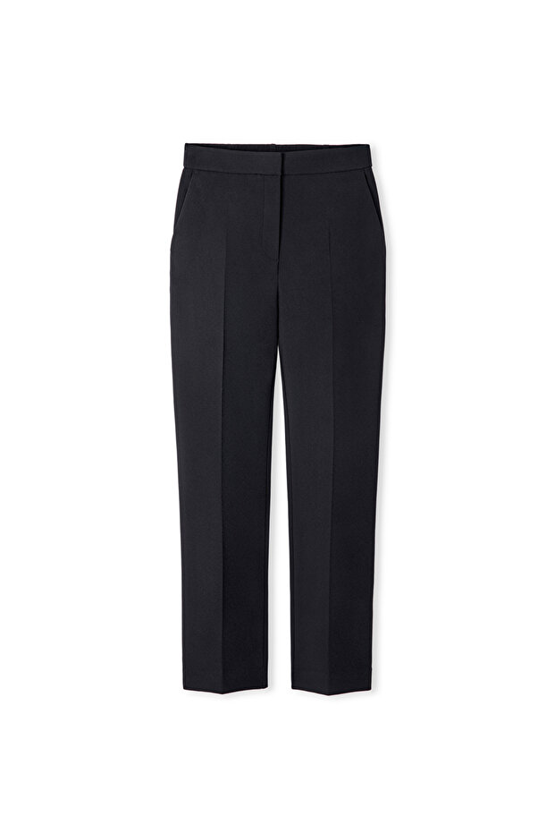 Elastik bel cigarette fit pantolon - 3