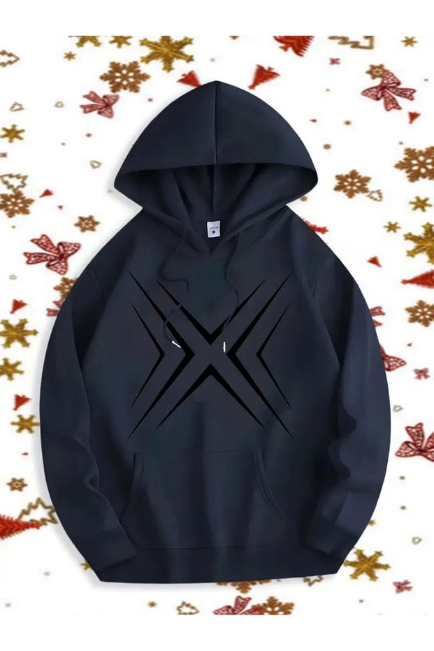Hooded Sweatshirt 3-Thread Comfortable Stylish Design Oversize Unisex New Season