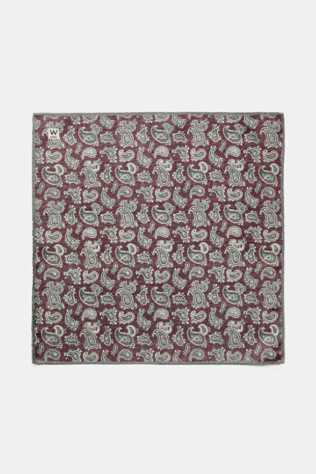 GRİ KETEN MENDİL - 1