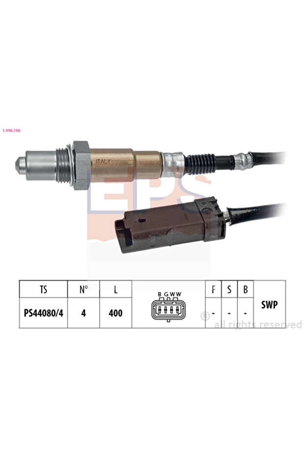 Lambda probe Citroen C-Elysee/C1 2/C3 2 Ds Ds 3 - 1