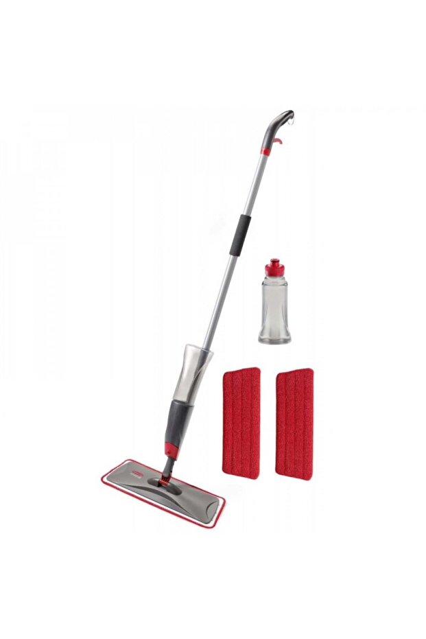 ممسحة رش سحرية رمادي/أحمر - 1