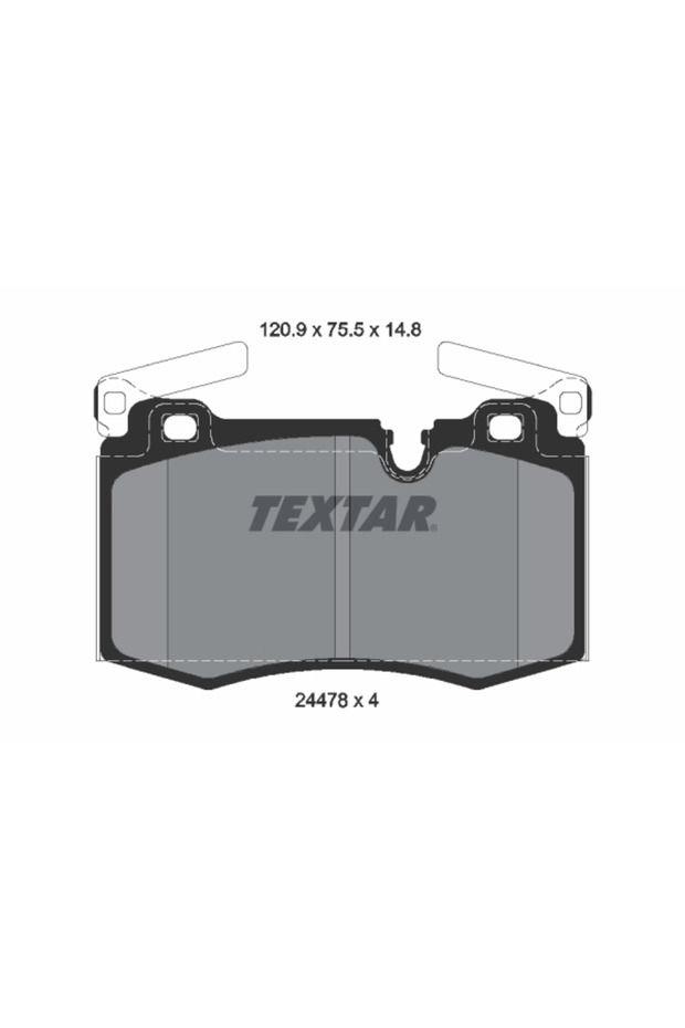 Mini Mini Disc Brake Pad Set - 1