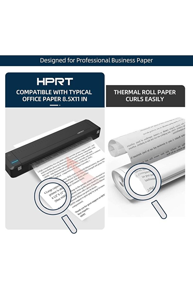 Wireless Bluetooth Small Printer MT800 - 6